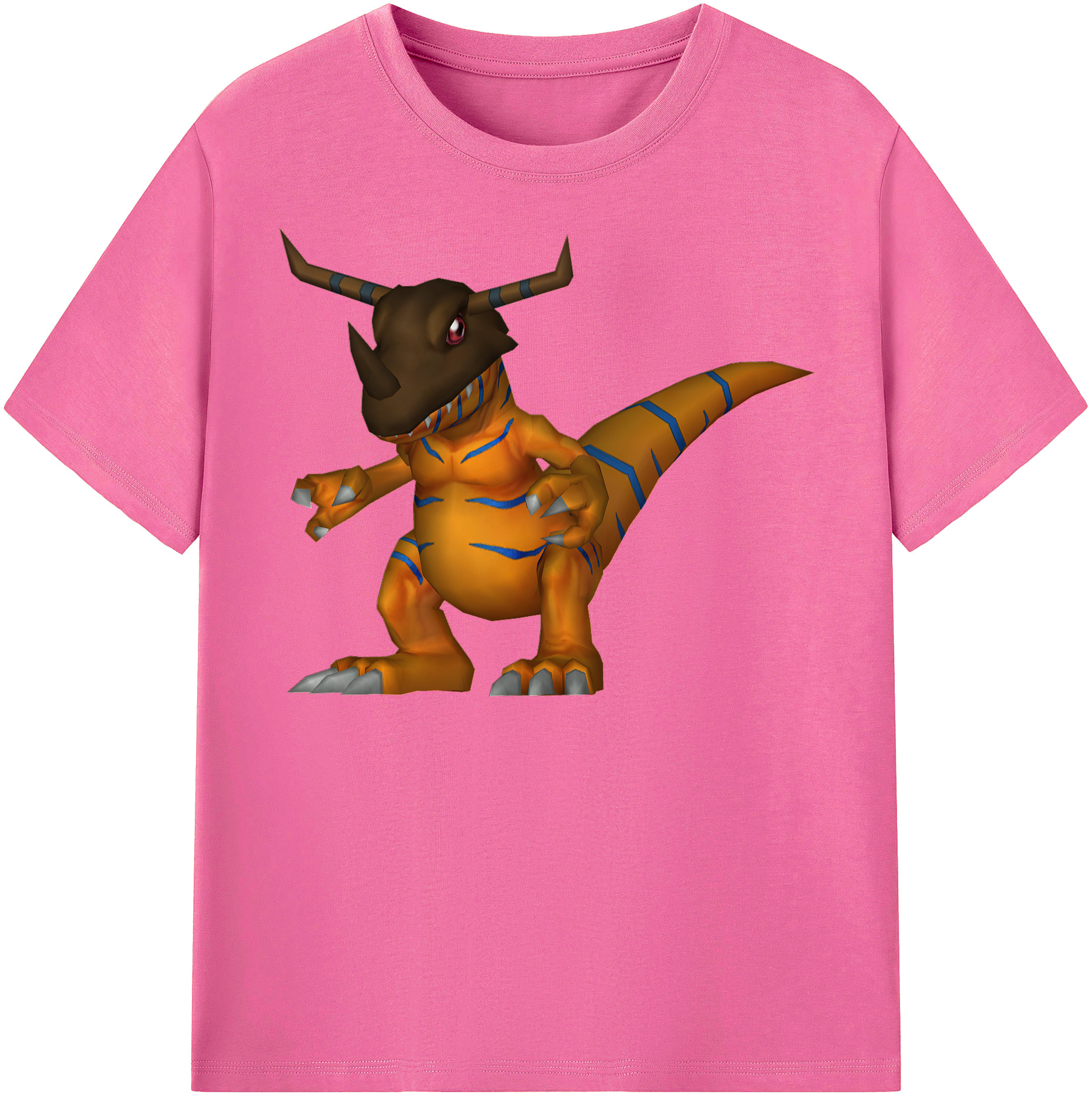 （画像用） Digimon デジタルモンスター/デジモン レディースカジュアルプリントTシャツ（綿100％）